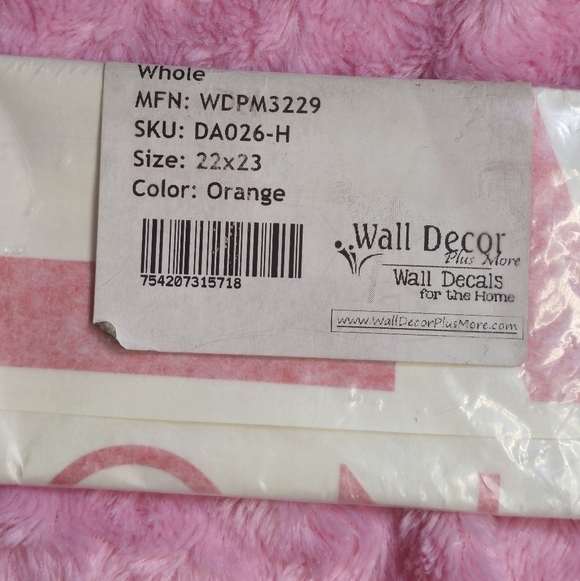 Cats Make Life Whole Orange Wall Decal - Picture 4 of 4